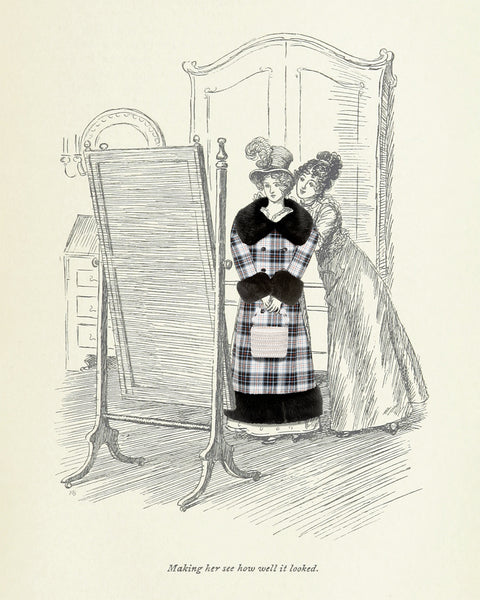 Illustration from Mansfield Park by Jane Austen
