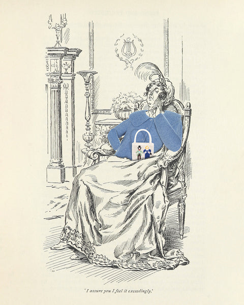 Illustration from Pride and Prejudice by Jane Austen