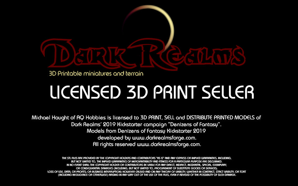 Dark Realms DR005 Series Multi-Race Towns Folk Human Guards Set