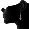 JFL - Traditional Ethnic One Gram Gold Plated Pearls Designer Earring for Women & Girls.