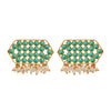 JFL - Traditional Ethnic One Gram Gold Plated Pearl Designer Earring For Women & Girls.