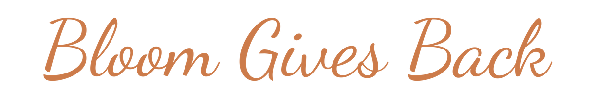 Bloom gives back to charity