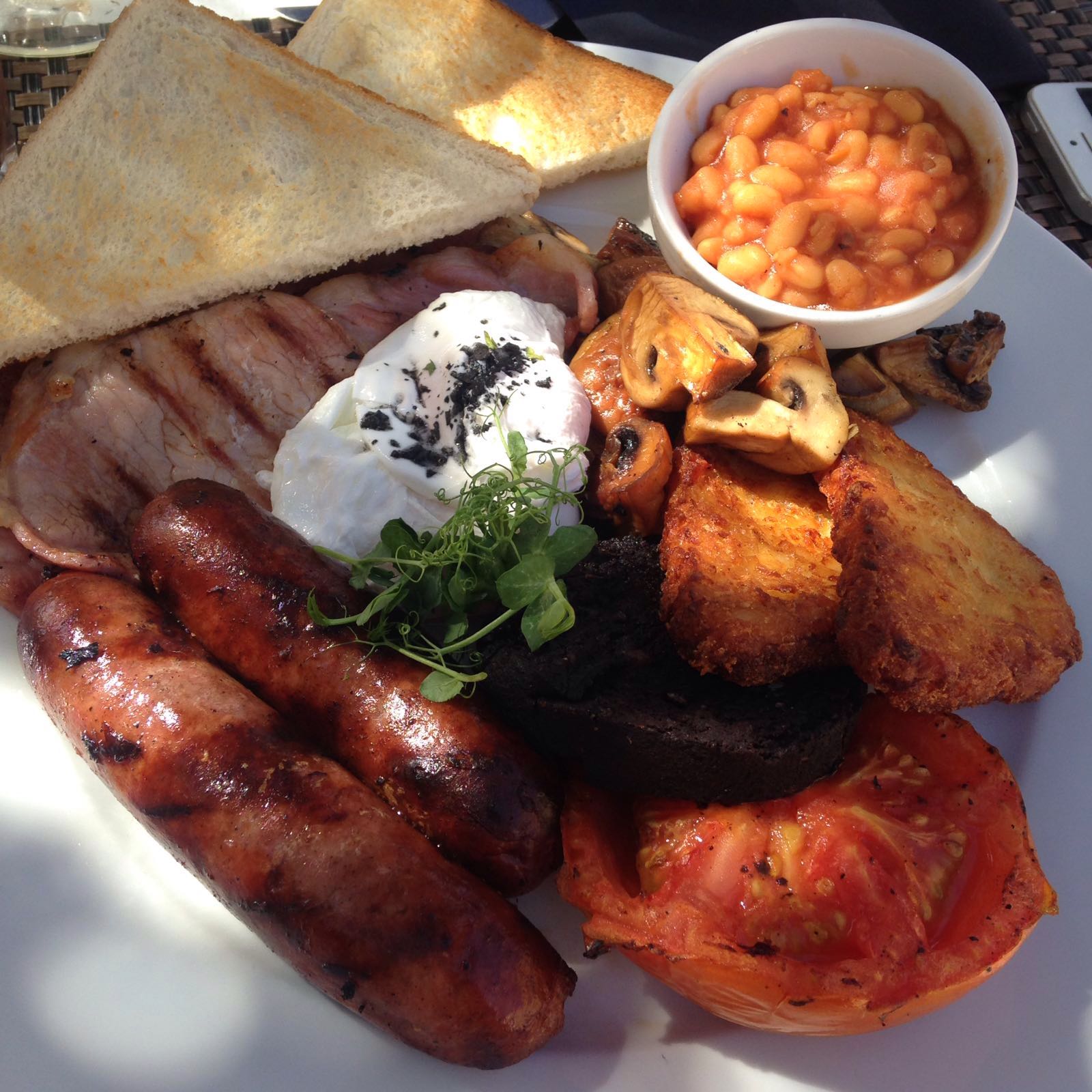 Pikes full english breakfast