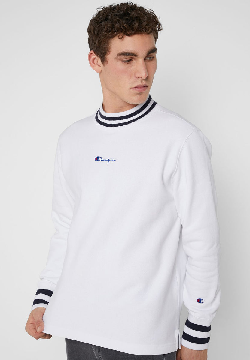 high neck champion sweatshirt