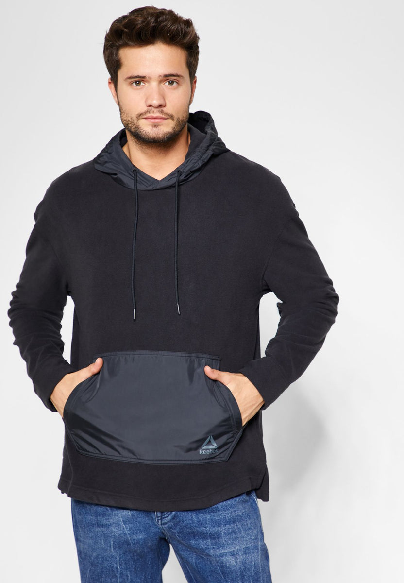 micro fleece hoodie