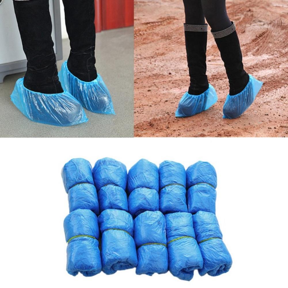 plastic bag shoe covers