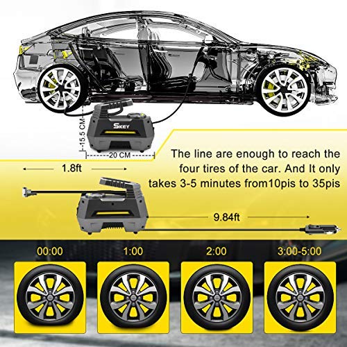 skey digital tyre inflator