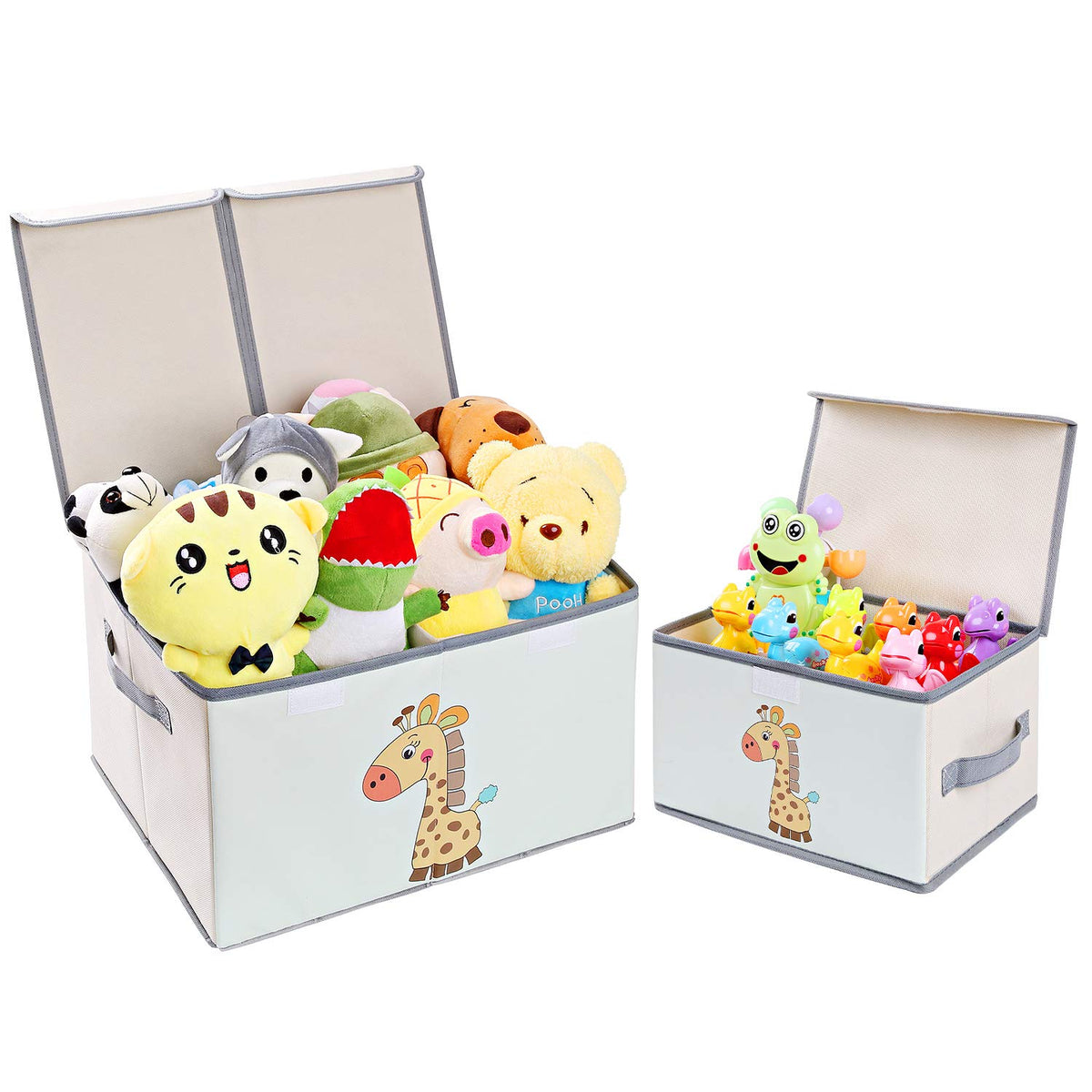 large toy storage box with lid