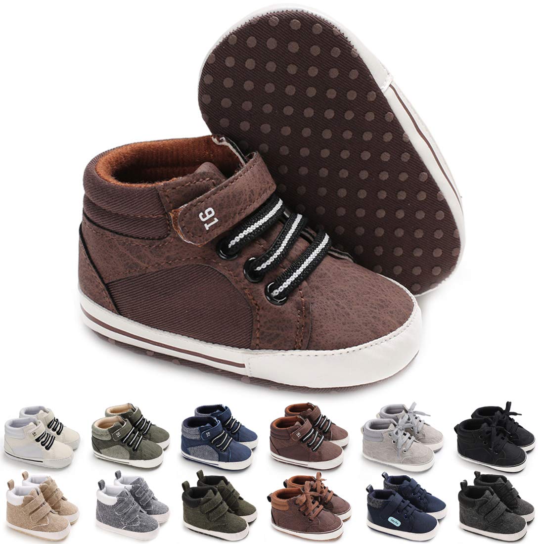 baby high top walking shoes