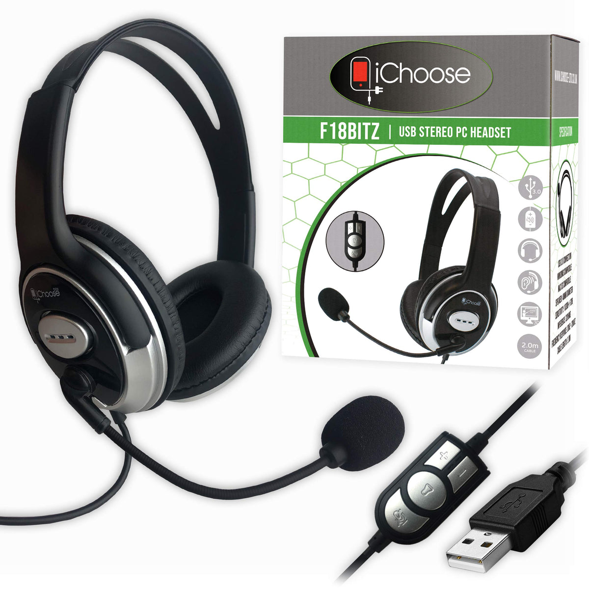 usb headset with mic for pc