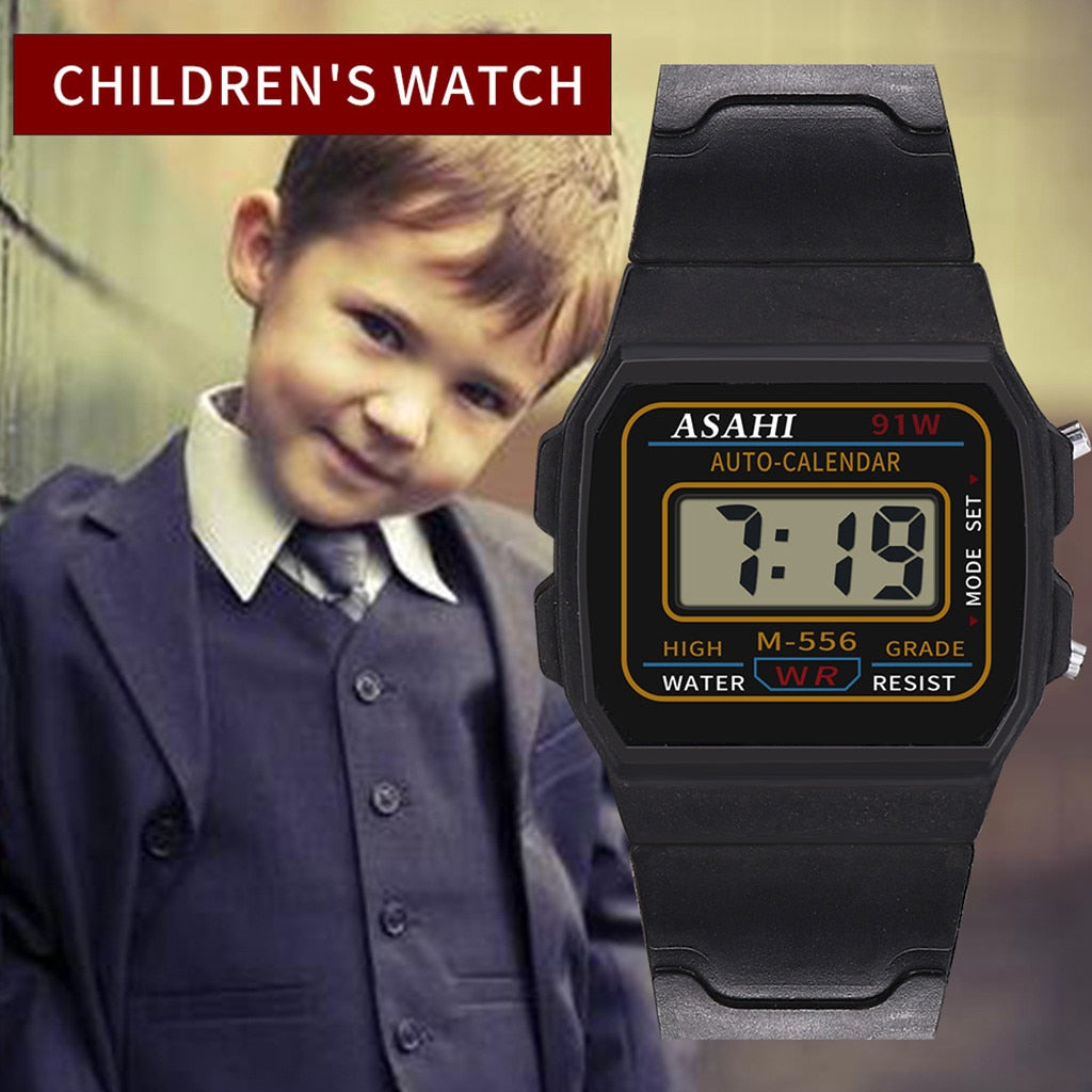 analog digital watch child