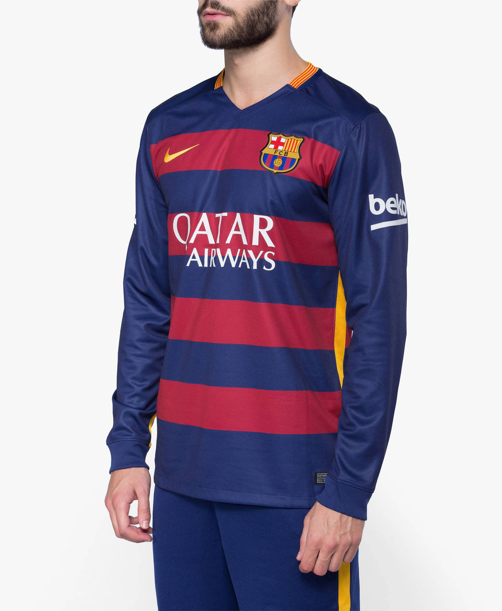 full sleeve barcelona jersey