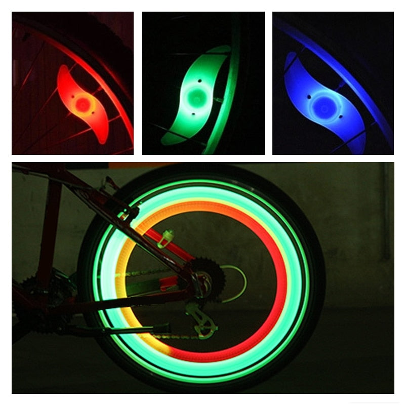 led bike wheel spoke light