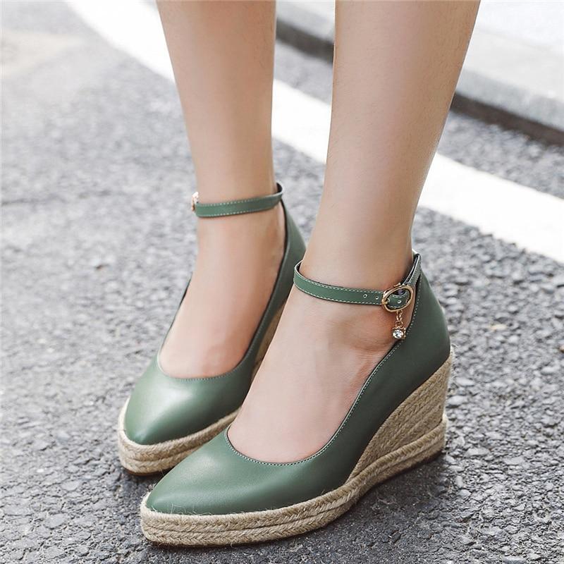 Ankle Strap Wedges – Miranex Shoes and 