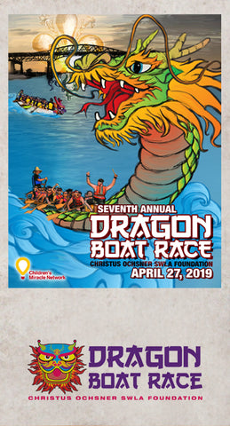 Dragon Boat Race in Lake Charles La, Designed by Candice Alexander