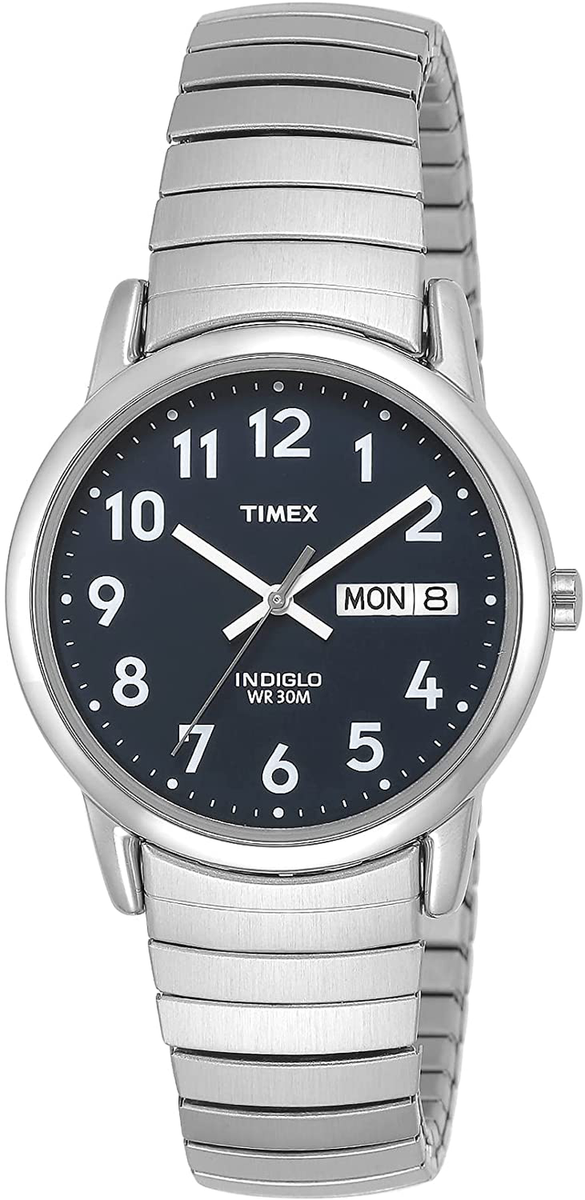 Timex Men's Easy Reader DayDate Expansion Band Watch MODAndME