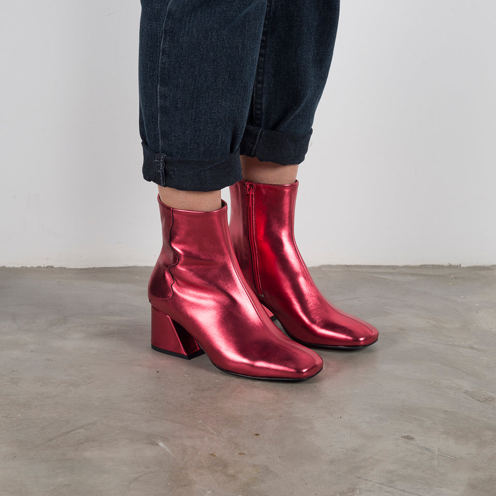 long red boots for sale