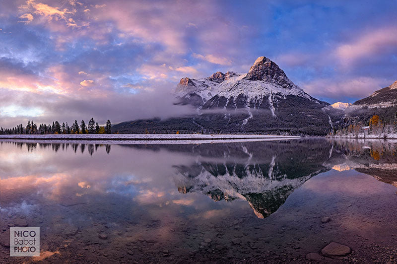 Tips for photographing Ha Ling, Canada rockie mountains