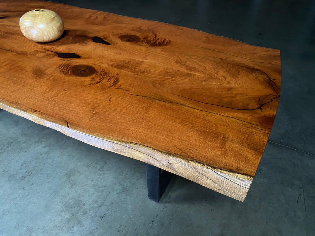 Mesquite Bookmatch Dining Table