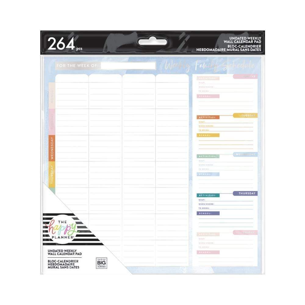 happy planner wall calendar