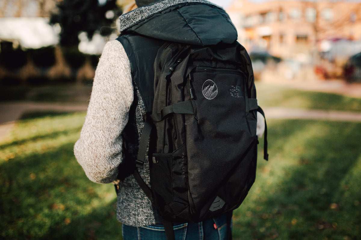 north face fall line backpack