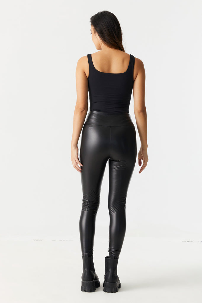 charlotte russe faux leather pants