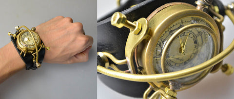Sueyoshi Haruo Steampunk Timepiece