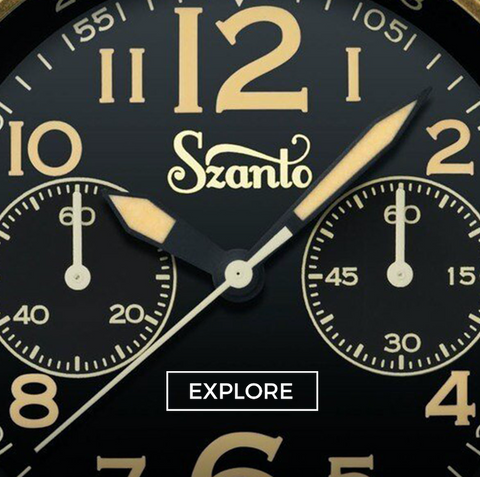 Discover Szanto Watches (Desert Sands Chronograph)