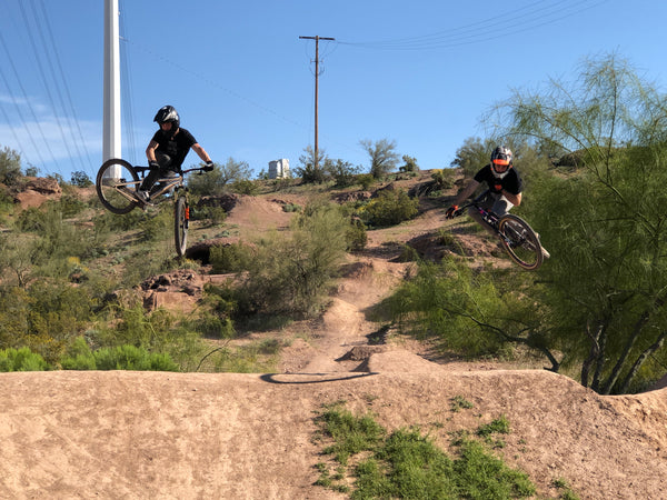 Justin Posey and Cam Wood on MTB