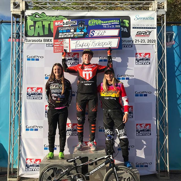 Payton Ridenour Wins USA BMX Gator Nationals on her Mongoose Title Elite