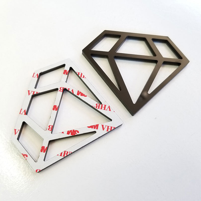 diamond emblem with 3m tape