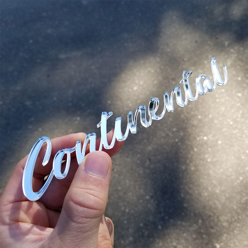 Continental GTC Badge