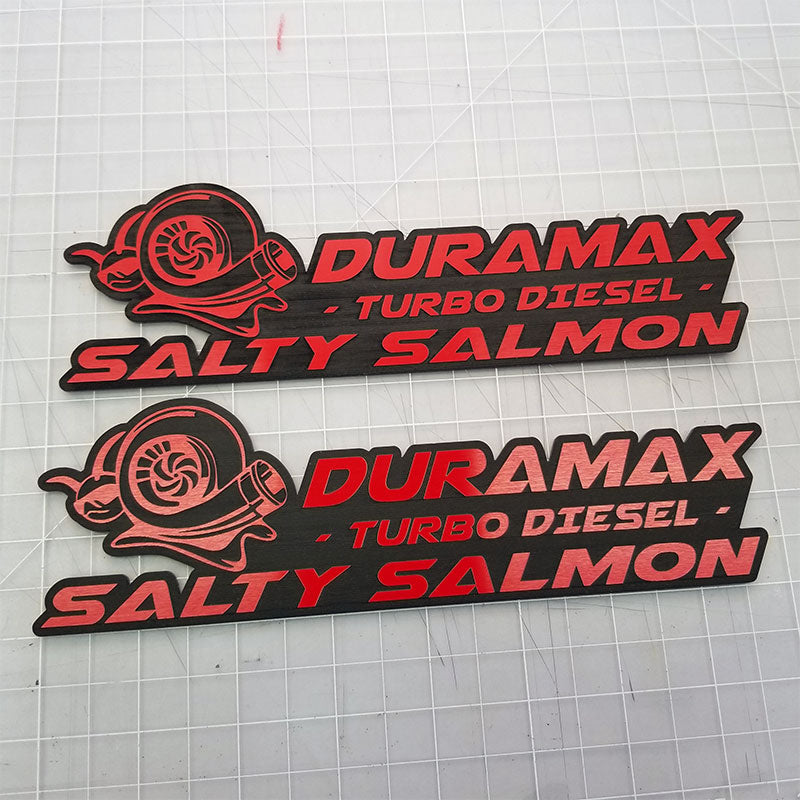 duramax turbo diesel snail emblem
