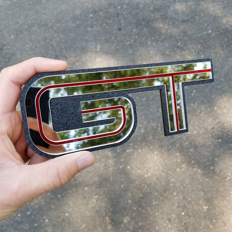 chrome GT emblem