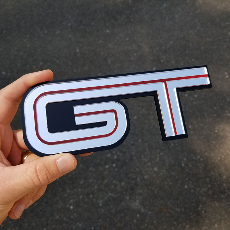 chrome GT emblem