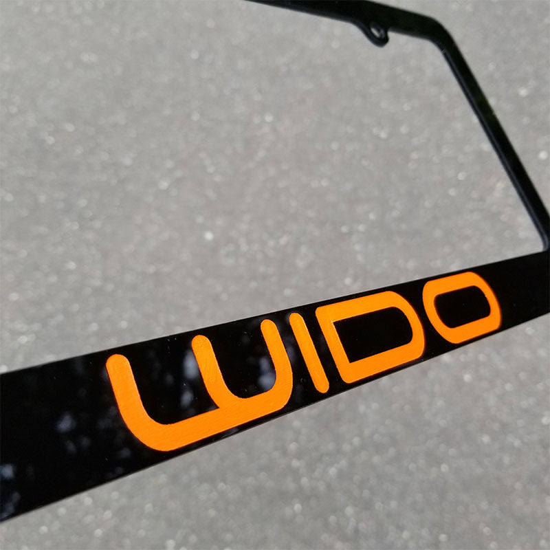 wido license plate frame