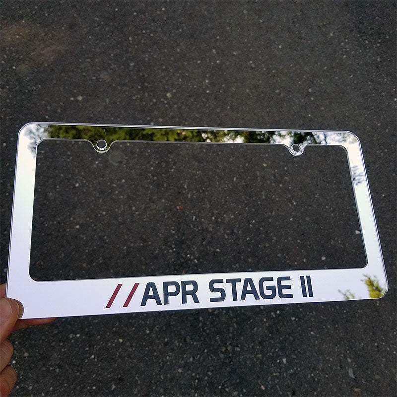 APR Stage II License Plate Frame