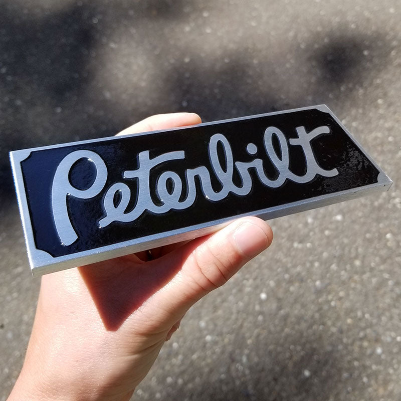 custom peterbilt emblem