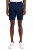 Original Paperbacks Brentwood Chino Short in Navy on Model Cropped Front View