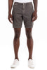 Original Paperbacks Walden Chino Short in Fog on Model Cropped Front View