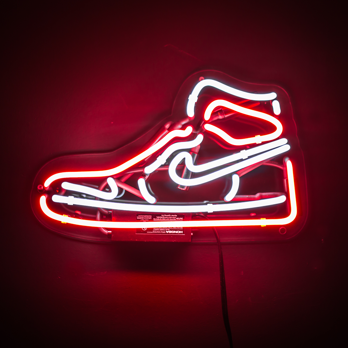 air force 1 neon sign