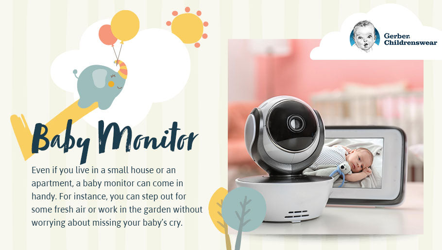 Keep an eye on your baby while you take a break with this baby monitor for parents. Enjoy some fresh air or work in the garden worry-free.
