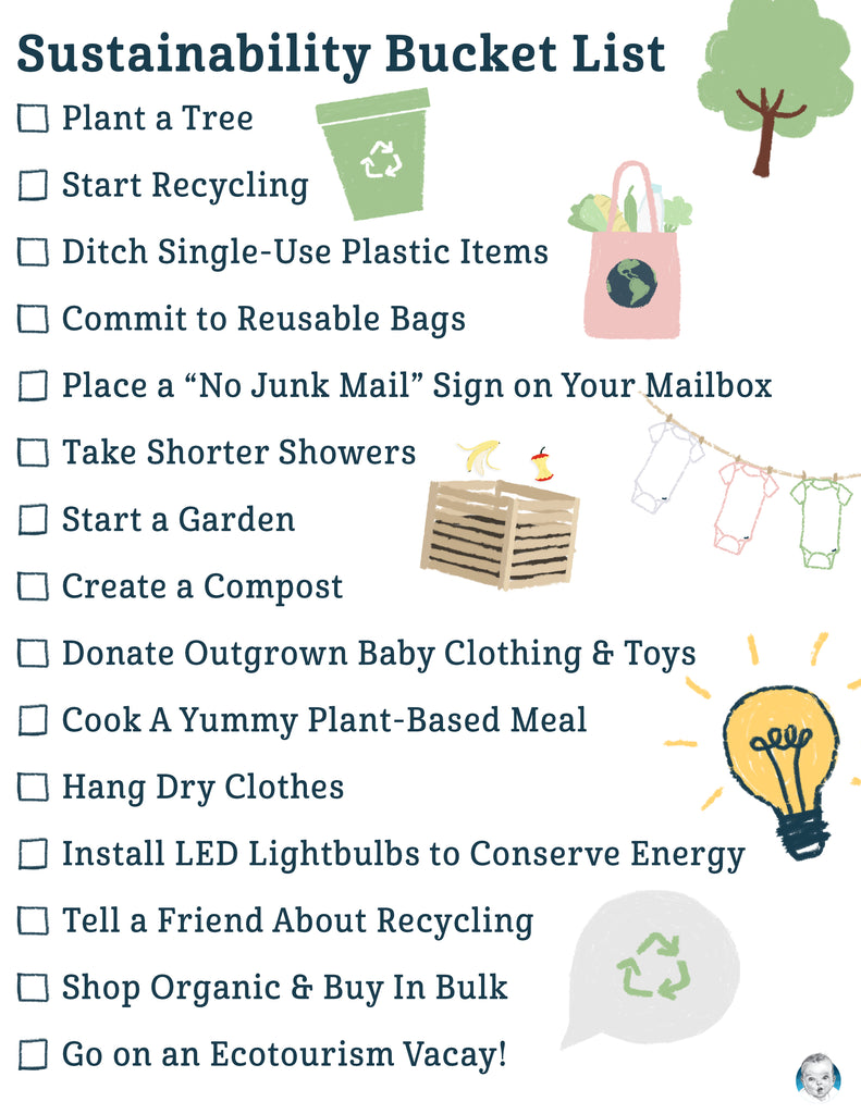 Sustainability Bucket List for Families (Free Printout)
