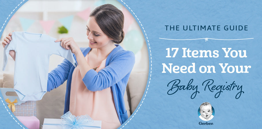 guide items you need on baby registry