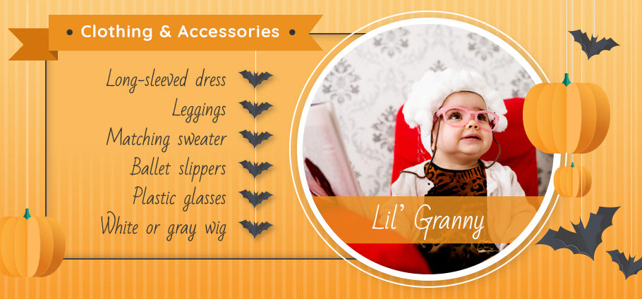lil' granny clothing and accessories graphic