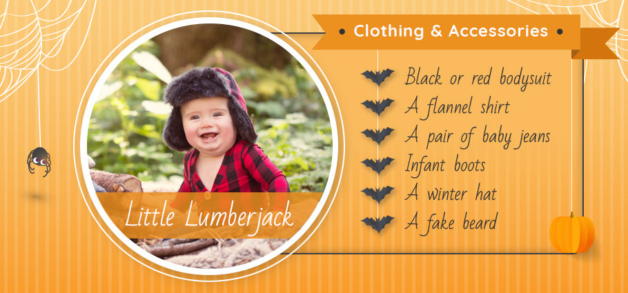 little lumberjack clothing and accessories graphic