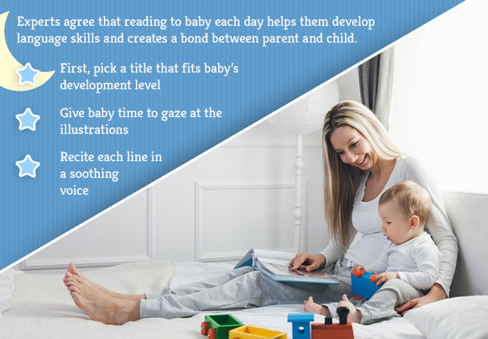 reading to baby graphic
