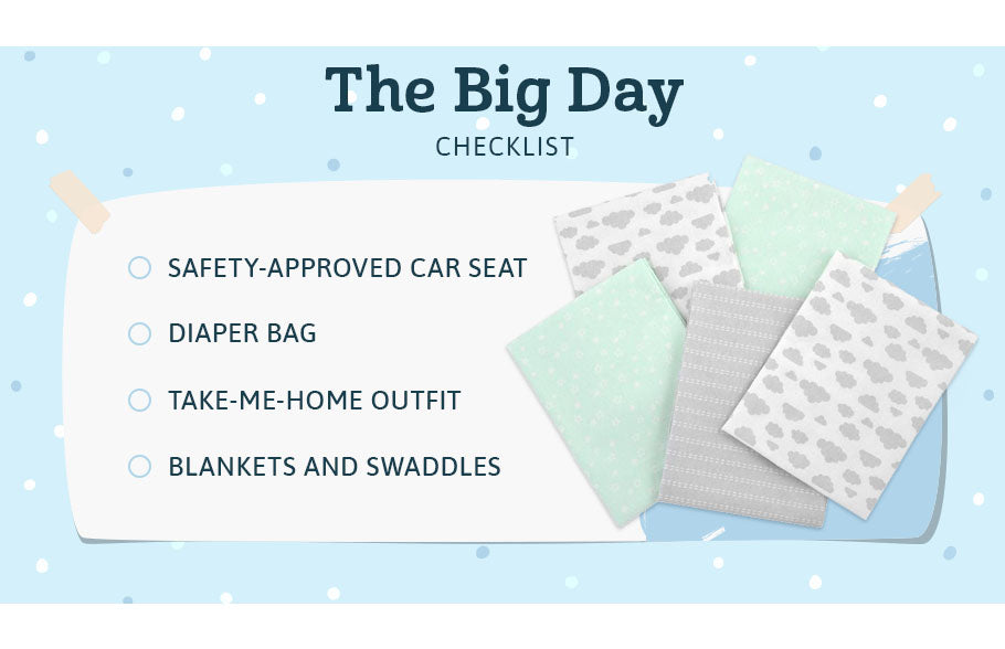 the big day checklist graphic