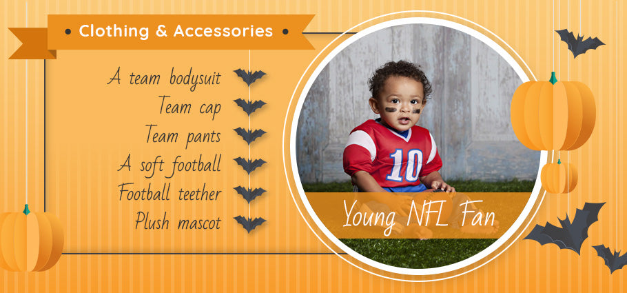 young nfl fan clothing and accessories graphic
