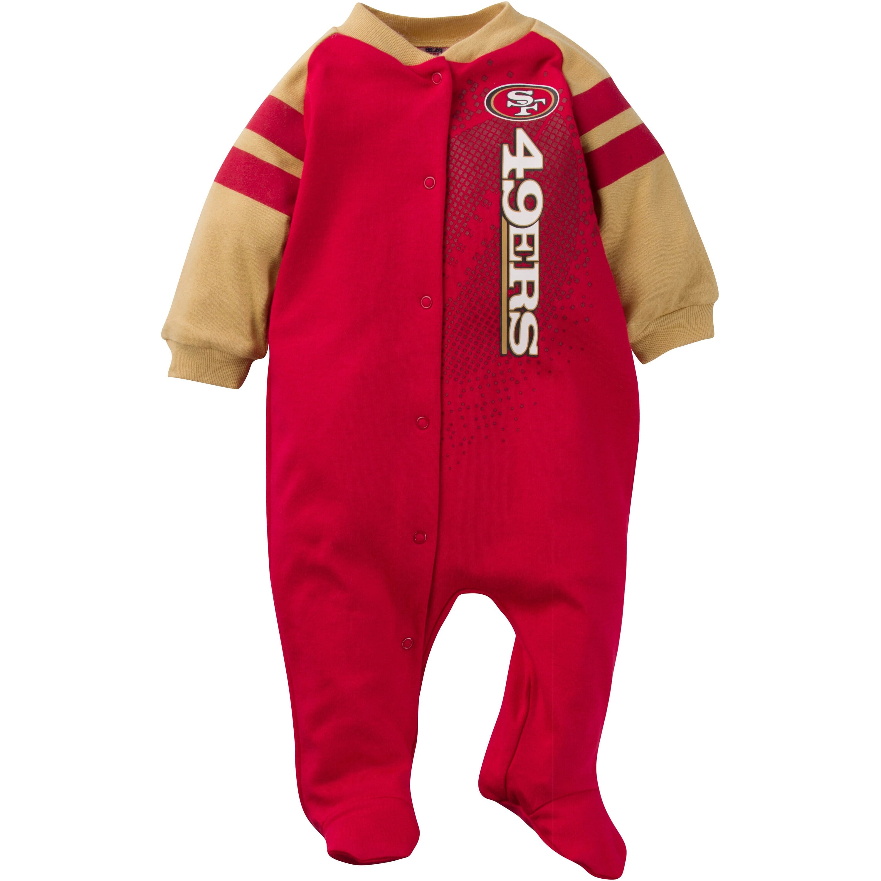 NFL San Francisco 49ers Baby Boys Team Sleep 'N Play Outfit